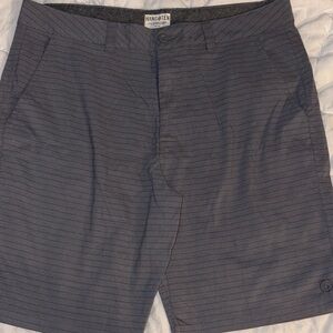 HANG TEN Men's Gray Striped Shorts